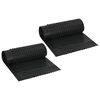 vidaXL Dimpled Drainage Sheets 2 pcs HDPE 4.37 oz/ft&sup2; 1.6x65.6'