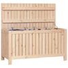 vidaXL Garden Storage Box Pine Solid pine wood 45.3 x 19.3 x 23.6 in