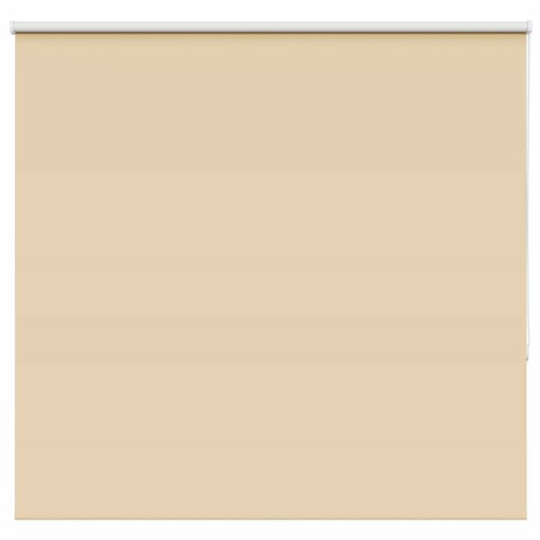 vidaXL Roller Blind Beige 100% polyester 61.0 x 68.9 in