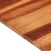 vidaXL Table Top Natural wood colors Solid Acacia Wood 23.6 x 31.5 in