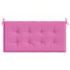 vidaXL Garden Bench Cushion Pink 47.2" x 19.7" x 1.6" Oxford Fabric