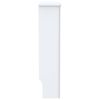 vidaXL MDF Radiator Cover White 30.7"