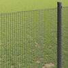 vidaXL Welded Wire Fence Gray 1.4 x 50 m Steel