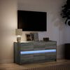 vidaXL TV Cabinet Grey Sonoma Engineered wood Medium TV Cabinet