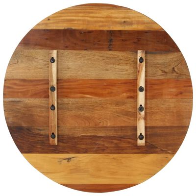 vidaXL Table Top Ø31.5"x(0.59"-0.63") Solid Wood Reclaimed