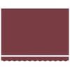 vidaXL Retractable Awning Manual Burgundy 118.11 x 98.43 in