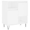 vidaXL Sideboard White Engineered wood Medium Sideboard Rectangular