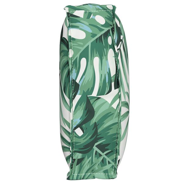 vidaXL Cushion Leaf Leaf Pattern 23.62 x 15.75 x 4.72 in Oxford Fabric