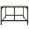 vidaXL Coffee Table Sonoma Oak Engineered Wood, Metal