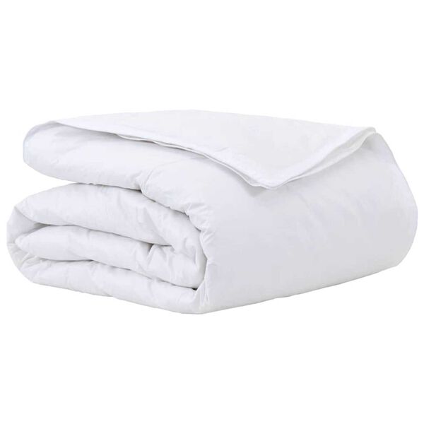 vidaXL 2-in-1 Duvet White 55.12 x 86.61 in Feather