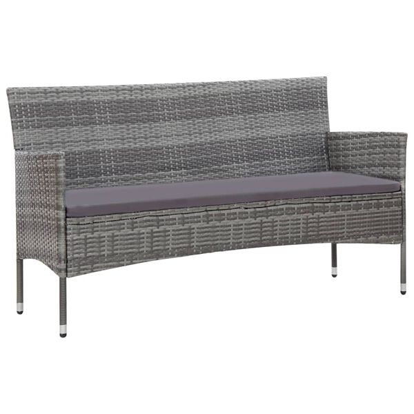 vidaXL Sofa Set Grey
