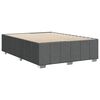 vidaXL Bed Frame Dark Grey