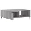 vidaXL Coffee Table Gray Sonoma Engineered Wood Medium Coffee Table