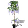 vidaXL Artificial Plant Green Wood 47.2 in Decorative Inlays