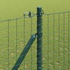 vidaXL Fence Post 26 pcs Grey 1.26 x 1.26 x 70.87 in