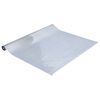 vidaXL Solar Film Silver PVC 17.7 x 196.9 in UV-resistant materials