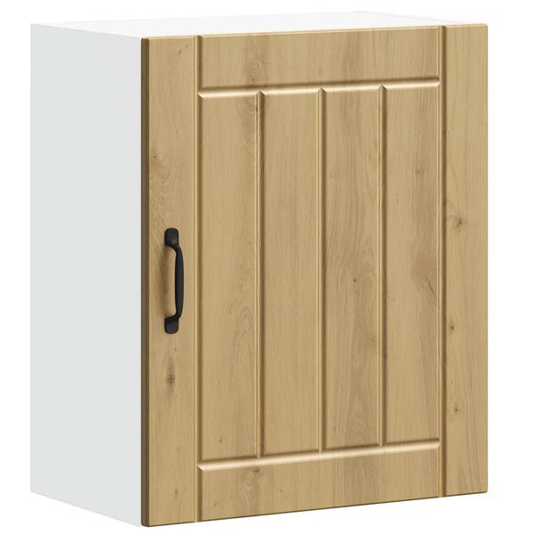 vidaXL Kitchen Wall Cabinet Artisan Oak Engineered Wood Medium