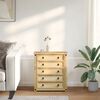 vidaXL Chest of Drawers Honey