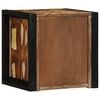 vidaXL Bedside Cabinet Set of 2 Mixed Colors Solid reclaimed wood Small