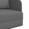 vidaXL Sofa Bed Dark Grey 25.59 x 31.50 x 32.68 in Velvet