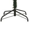 vidaXL Artificial Hinged Christmas Tree Green PVC 94.5 in