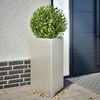 vidaXL Garden Planter Stainless Steel Medium Durable Garden Planter
