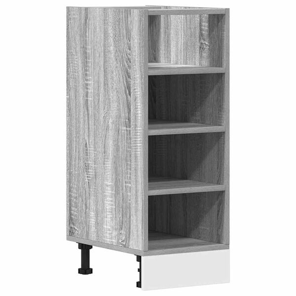 vidaXL Bottom Cabinet Grey Sonoma Engineered wood 76.02 L