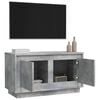 vidaXL TV Cabinet Concrete Grey Engineered Wood Small TV Cabinet