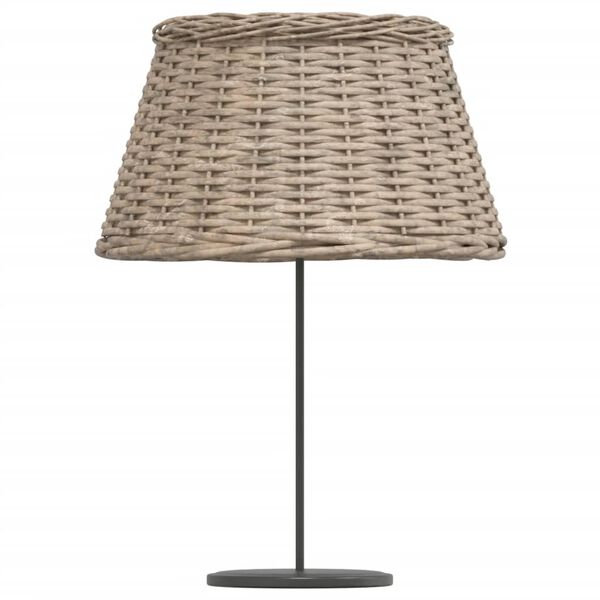 vidaXL Lamp Shade Brown &Oslash;19.7"x11.8" Wicker