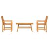 vidaXL Garden Lounge Set Brown Solid Acacia wood