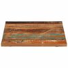 vidaXL Table Top Multicolor Solid reclaimed wood 23.6 x 23.6 in Durable