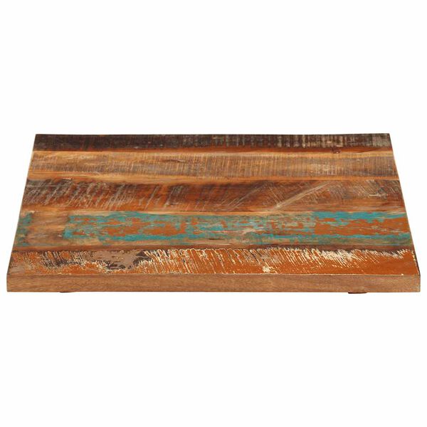 vidaXL Table Top Multicolor Solid reclaimed wood 23.6 x 23.6 in Durable