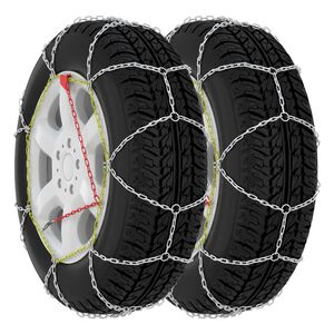 vidaXL Car Tyre Snow Chains 2 pcs 0.63 " SUV 4x4 Size 400