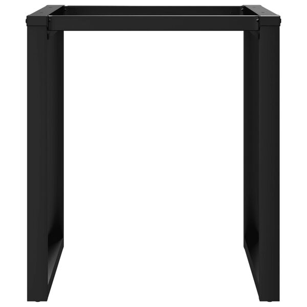 vidaXL Dining Table Legs O-Frame 27.6"x27.6"x28.7" Steel