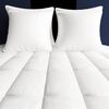vidaXL Duvet Set of 2 White