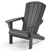 Keter Adirondack Chair Graphite Polypropylene One Size Ergonomic