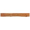 vidaXL Wall Shelf Natural wood Solid Acacia wood 63.0 x 7.9 x 1.5 in