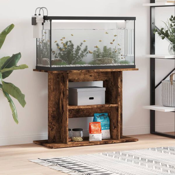 White, 60 X 30 X 60 Cm  VidaXL Aquarium Stand Fish Tank Stand Cabinet Aquarium Base Engineered Wood White 60 X 30 X 60 Cm~p86406557