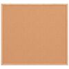 vidaXL Cork Board with Solid Pine Wood Frame 23.6x21.7"