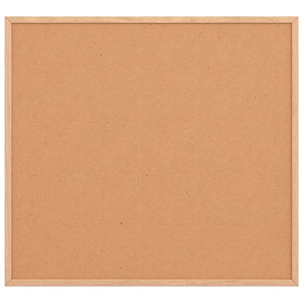 vidaXL Cork Board with Solid Pine Wood Frame 23.6x21.7"