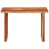 vidaXL Dining Table Honey Solid acacia wood Medium Durable