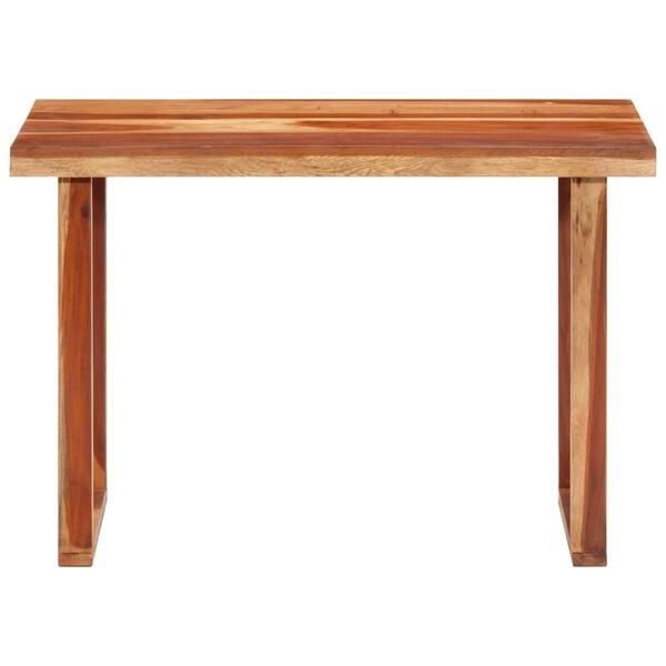 vidaXL Dining Table Honey Solid acacia wood Medium Durable