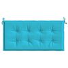 vidaXL Garden Bench Cushion Turquoise 47.2" x 19.7" x 1.6
