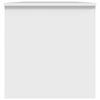vidaXL Coffee Table White Engineered Wood Medium Coffee Table