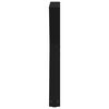 vidaXL Dining Table Leg Black Powder-Coated Steel 31.5 in