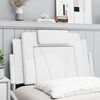 vidaXL Headboard Cushion White