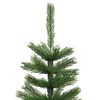 vidaXL Christmas Tree Green Polyethylene Slim Durable Christmas Tree