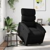 vidaXL Stand Up Recliner Chair Black Faux leather, metal, plywood Medium