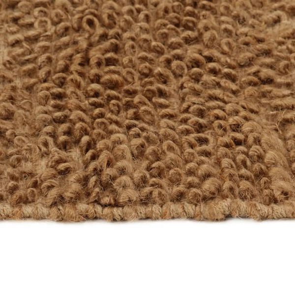 vidaXL Rug Natural Jute Tone 60% Jute 78.7 x 118.1 in