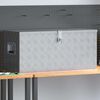vidaXL Aluminum Box 35.6"x13.8"x15.7" Silver
